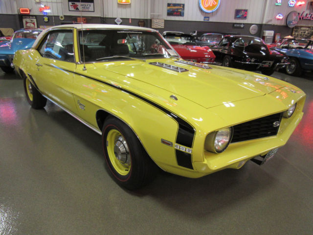 1969 camaro ss 396/375 hp l78