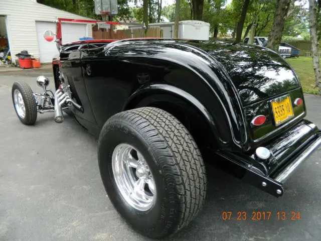 1932 ford roadster, steel body, big block powered hotrod