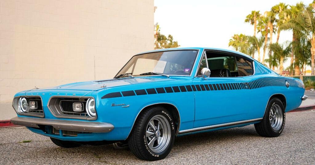1967 plymouth barracuda 318ci v8 coupe