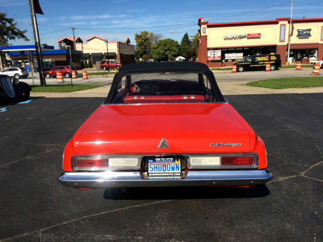 1963 dodge polara convertible- push button automatic - 318ci v8