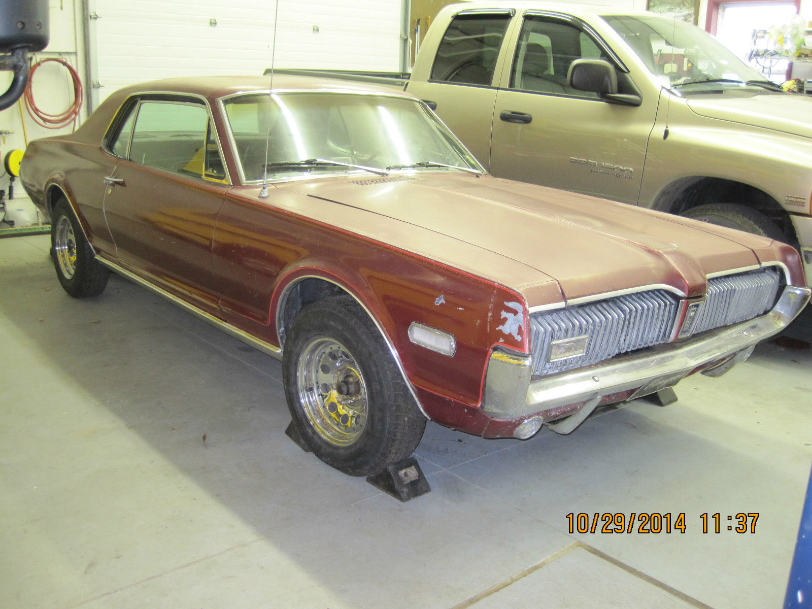 1968 mercury cougar base 5.0l