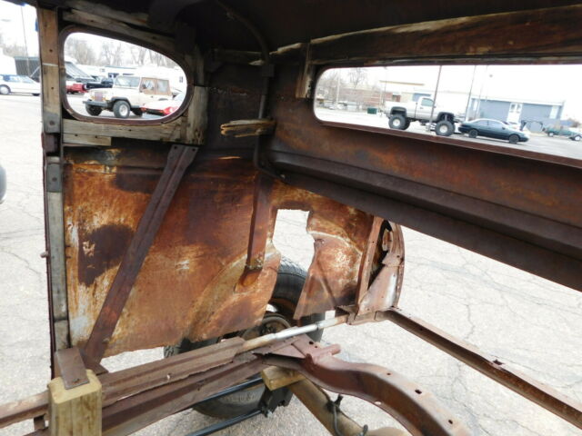 1931 ford model a rolling chassis chopped top