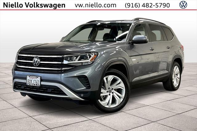 2021 volkswagen atlas 3.6l se w/technology
