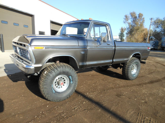 1976 ford f250 hi boy 4 x 4 super swampers trxux 390 4v c6 205 transfer case