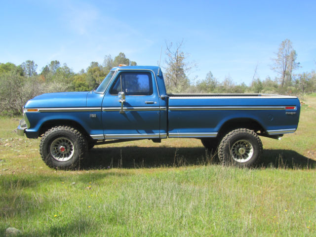 1974 ford f-250 4x4 high boy