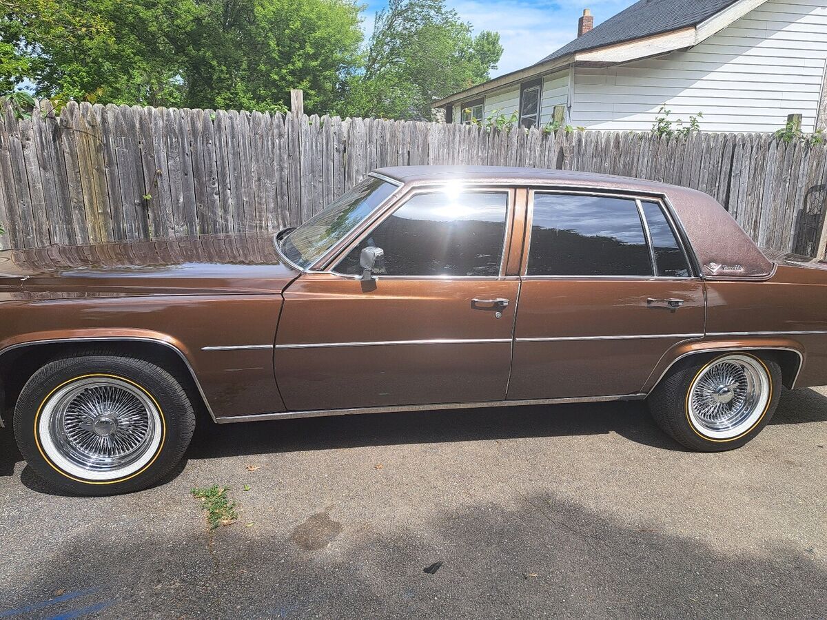 1979 cadillac deville sedan brown rwd automatic