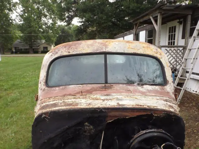1936 chevy 5 window coupe for restoration, on rolling chassis, project car