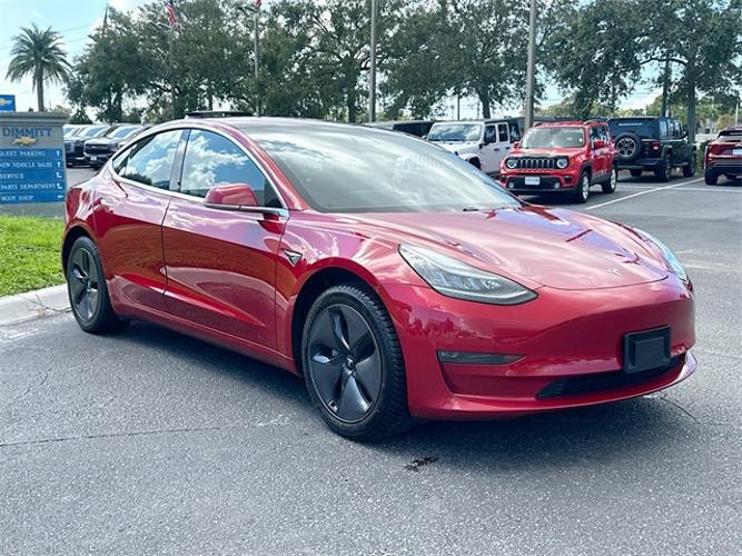 used 2019 tesla model 3 mid range
