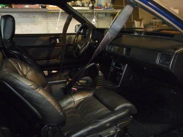 1987 chrysler conquest tsi, with oem aluminum louvers