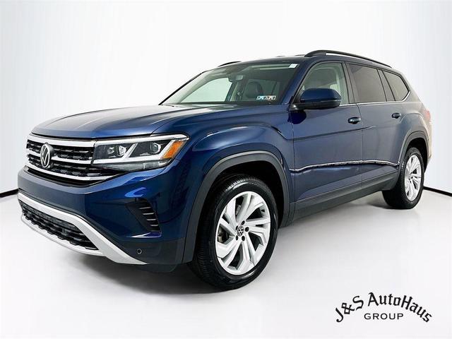 2021 volkswagen atlas 3.6 v6 se w/ technology