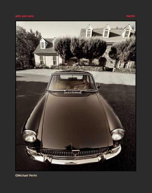 1968 mg mgb gt - original owner, green, beautiful classic car