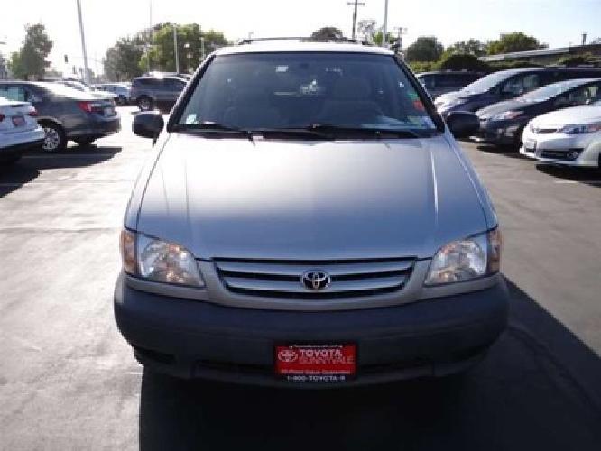 2002 toyota sienna le in sunnyvale, ca