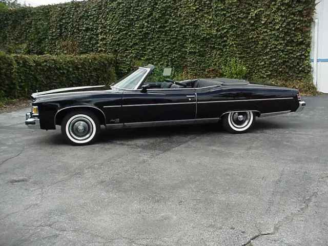 1975 pontiac grand ville brougham convertible-72 actual miles-100% original