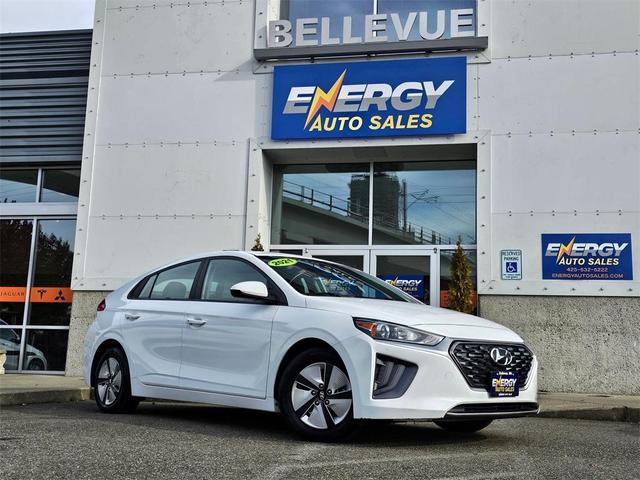 2021 hyundai ioniq hybrid blue