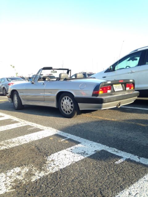 1990 alfa romeo spider quadrifologio