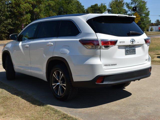 certified 2016 toyota highlander fwd xle v6 oxford, ms 38655 for sale in lafayette, mississippi