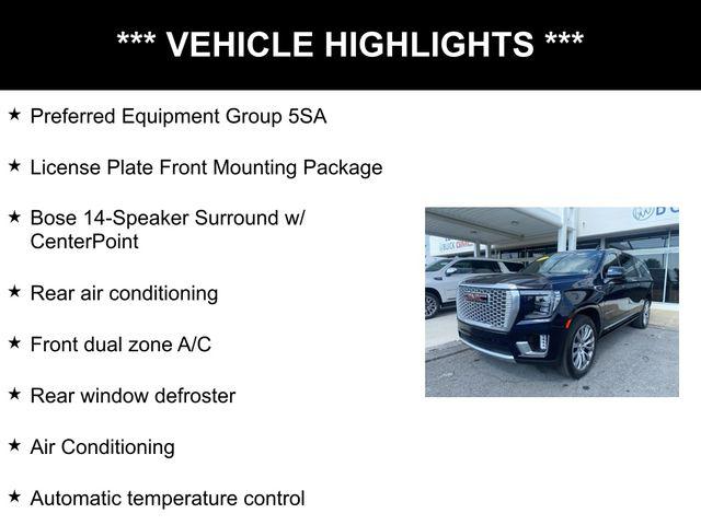 2023 gmc yukon xl 4wd denali