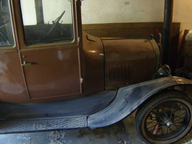 1924 model t ford coupe-complete-older restoration