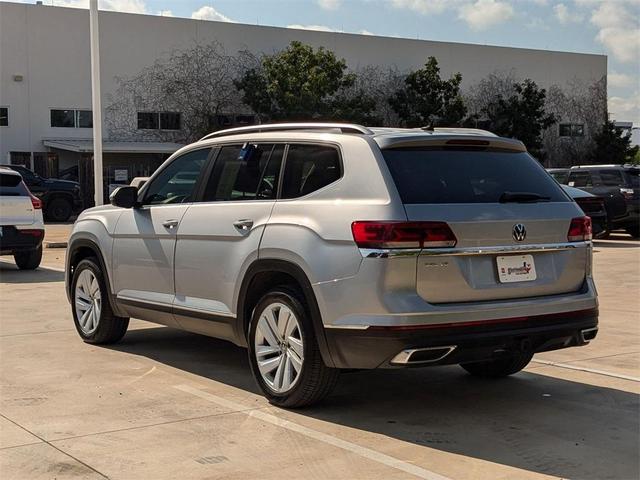 2021 volkswagen atlas 3.6 v6 sel