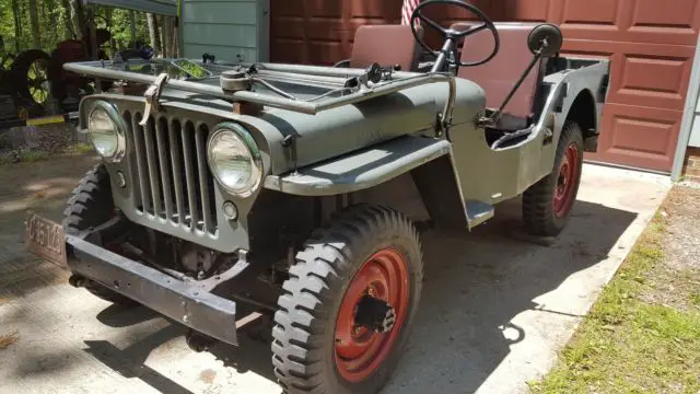 1946 cj2a willys jeep