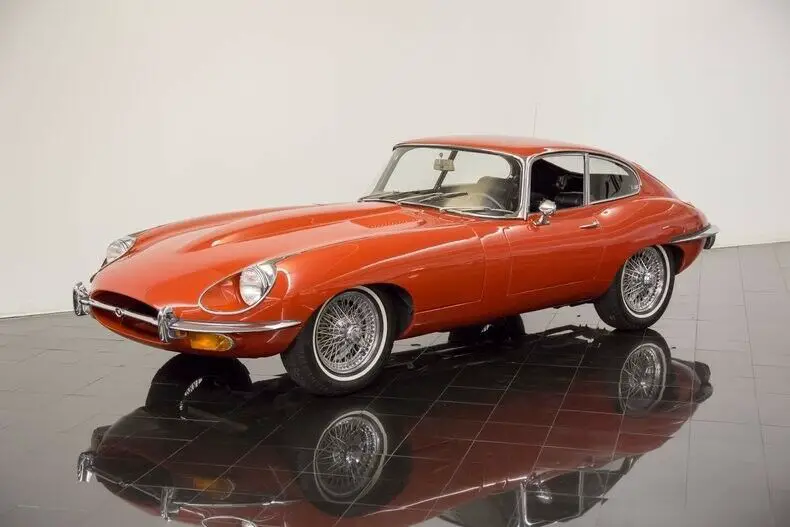1970 jaguar e-type coupe series ii 4 speed manual 4.2 liter dohc inline 6