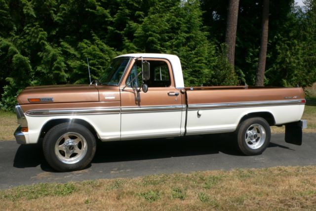 1972 ford f-250 ranger xlt camper special