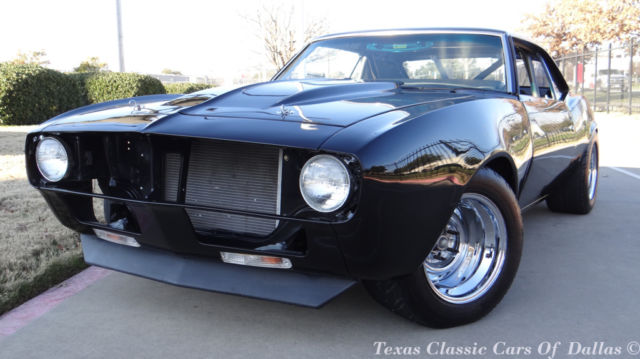 1968 chevrolet camaro track car street black 454 built big block rally video