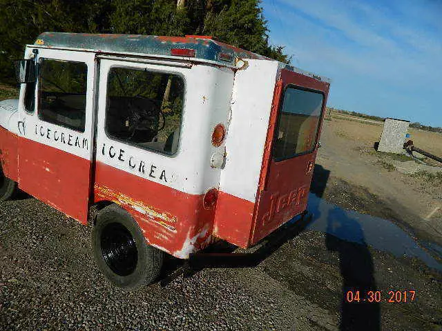 1974 postal jeep dj5c rhd right hand drive with rare rear door extension