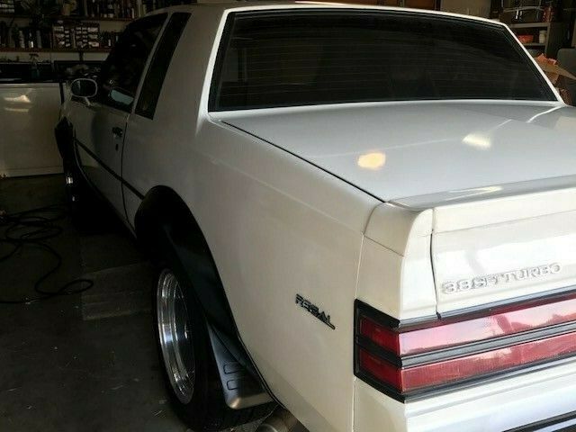 1986 buick regal t type ex. fbi car