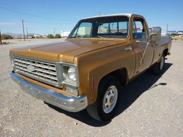 1976 chevrolet scottsdale 3/4 ton pickup 5.7 v8 built and sold new in california