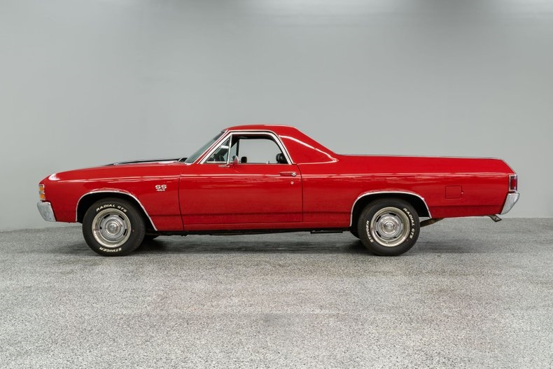 1971 chevrolet el camino 16538 miles red pickup truck