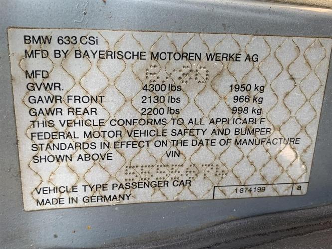 1980 bmw 6 series in burlingame, california