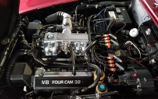 mercedes 190sl 300hp 5 speed lsd 32 valve 4 cam v8 faster than 300sl disc brakes