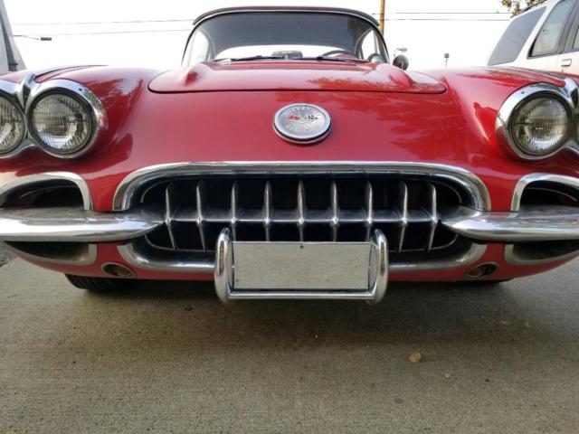 1958 corvette big brake fuelie project car 1 of 144 produced ultra rare