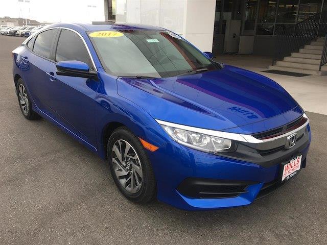 2017 honda civic ex ex 4dr sedan for sale in hollister, idaho