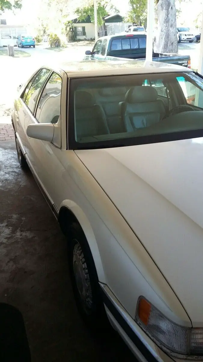 1993 cadillac seville sedan white fwd automatic