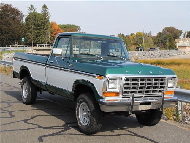 1979 ford f150 47,950 miles green pickup 460 cid v8 automatic