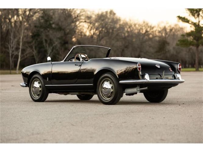 1958 alfa romeo giulietta spider in houston, texas