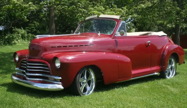 1946 chevrolet convertible street rod chevy 1947 1948 frame off nut & bolt resto