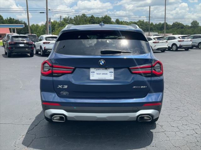 2022 bmw x3 xdrive30i