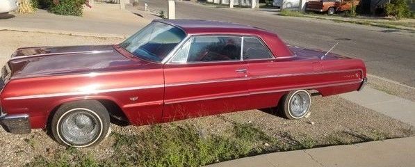 1964 chevy impala - as is low miles, original 327 engine matching vin