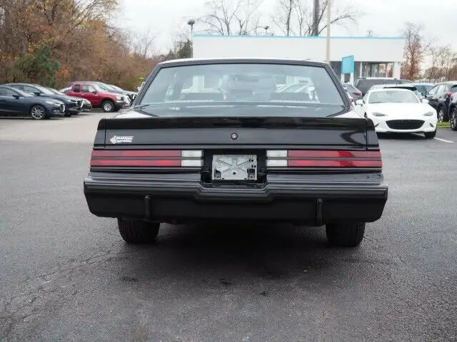 1986 buick regal 42862 miles black 2d coupe 3.8l v6 automatic