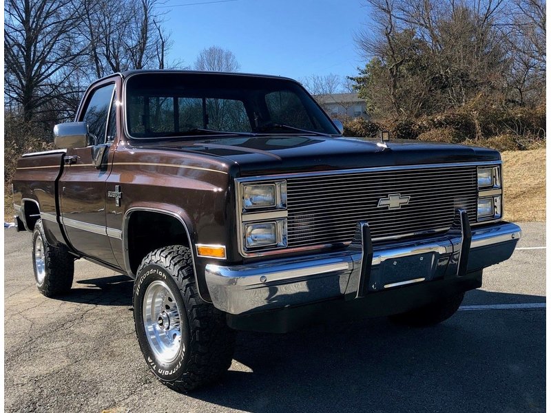 1984chevroletsilverado k104x4 pickup