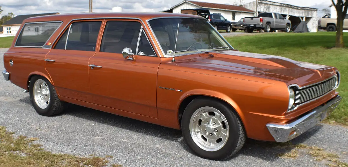 1969 rambler 440 station wagon street rod 304 v8 700r4 disc brakes pwr str ex co