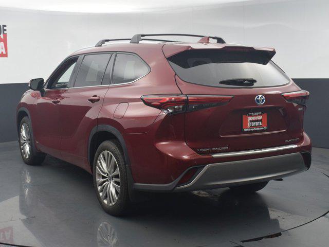 2023 toyota highlander hybrid platinum