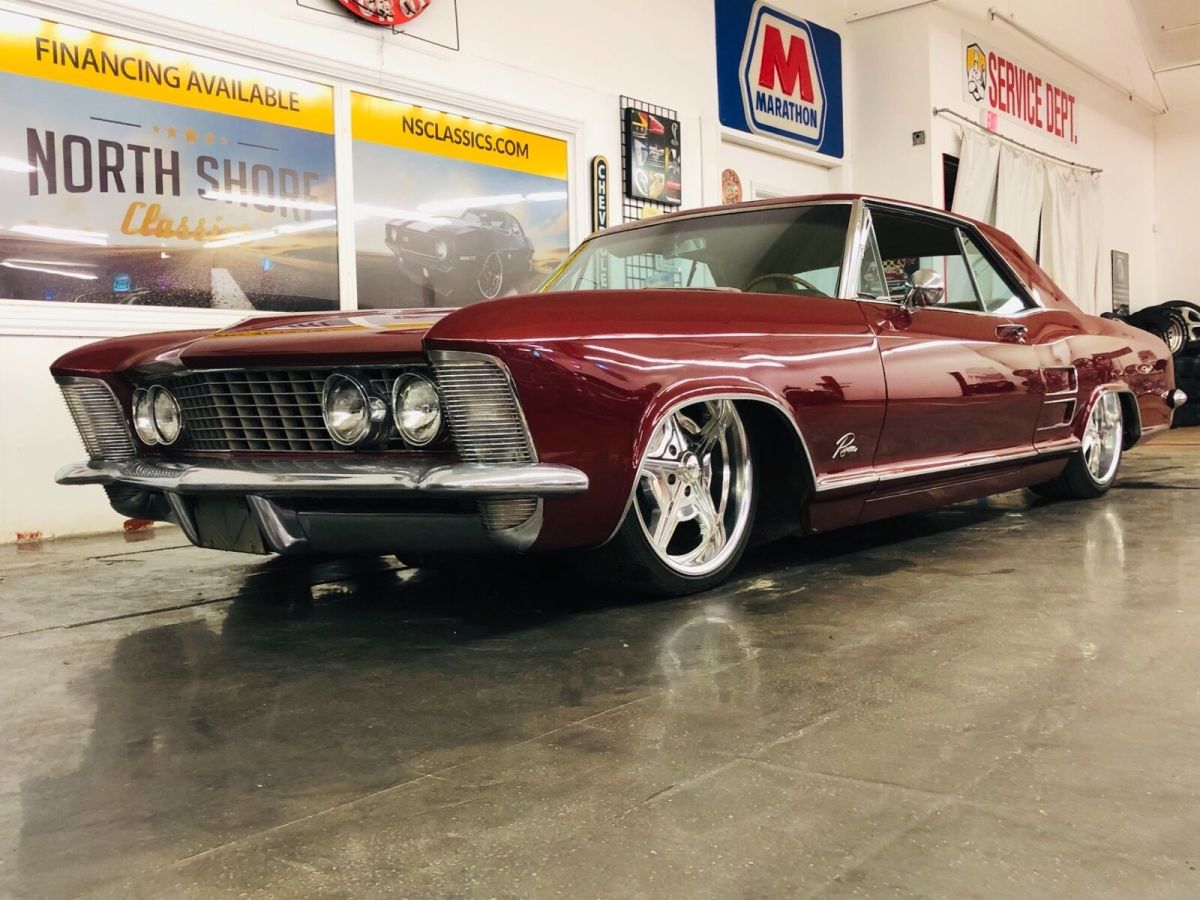 buick riviera maroon candy with 120,000 miles, for sale!