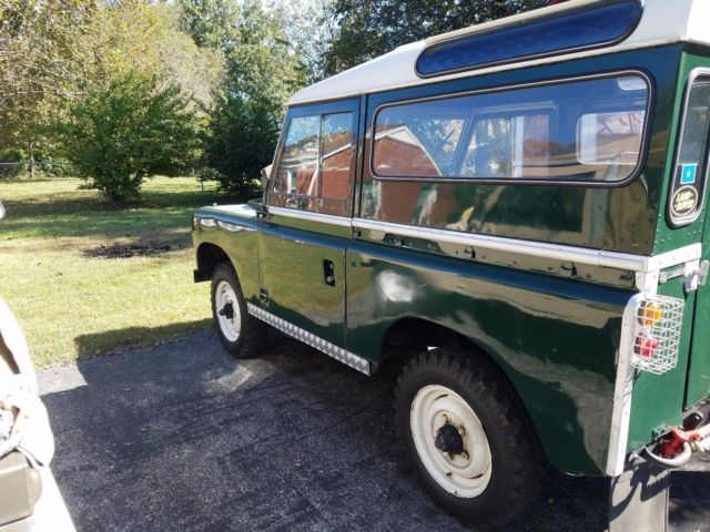 land rover 1971 series 2a lhd diesel with overdrive