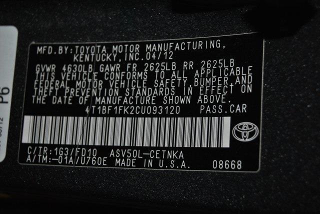 2012 toyota camry l l 4dr sedan for sale in saco, maine