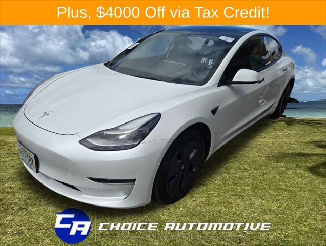 2022 tesla model 3 long range