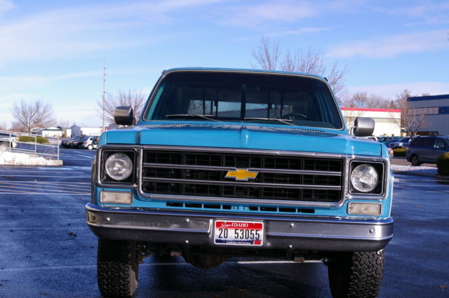 1978 chevrolet pickup 1/2 ton silverado 4x4 short box